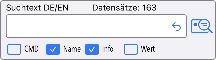 Syntax Suche